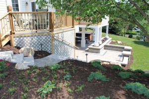 landscaping after photos