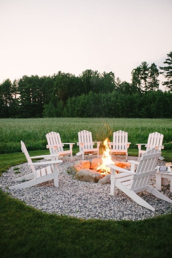 In-ground fire pits