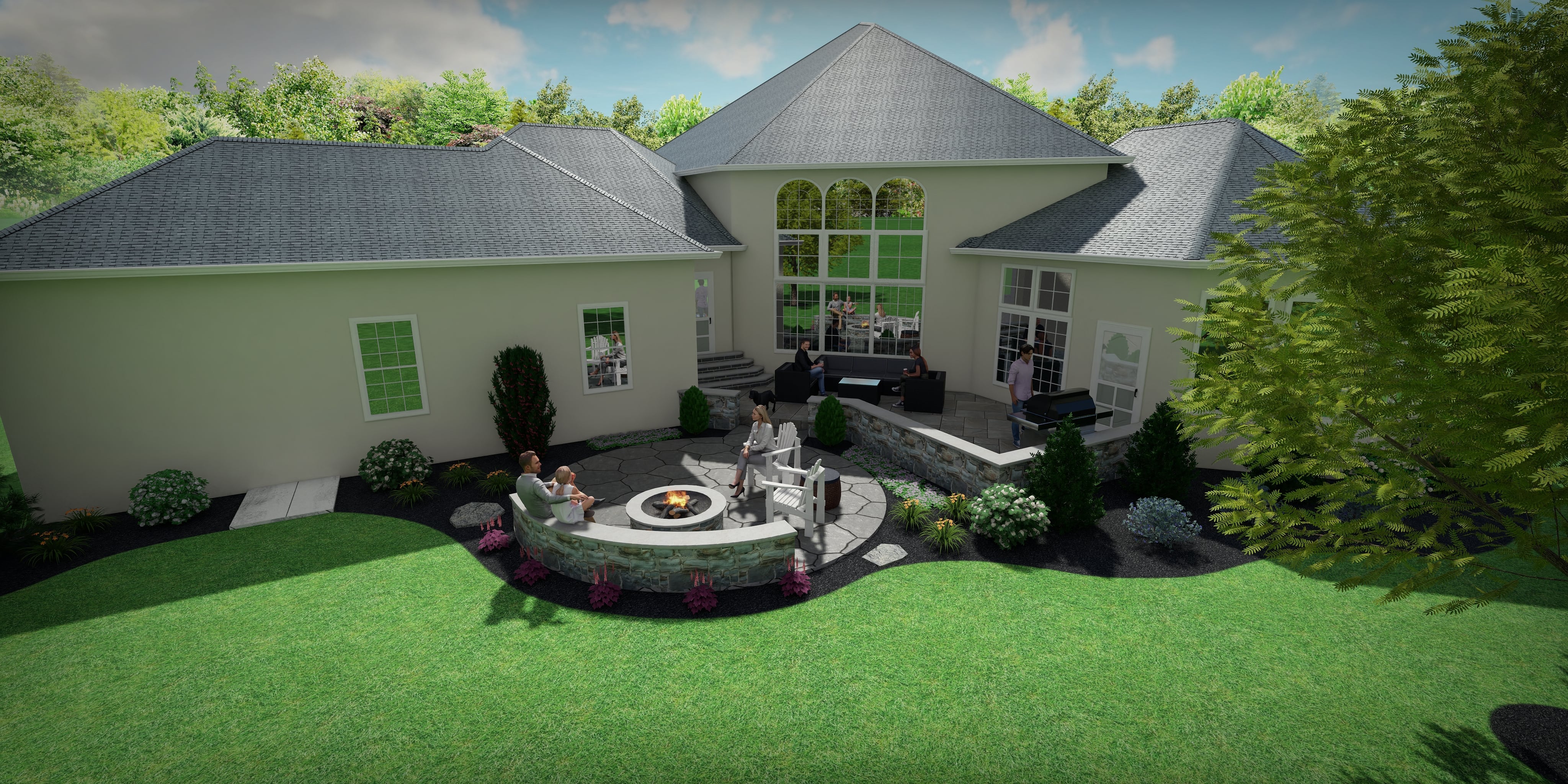 Hardscape design process